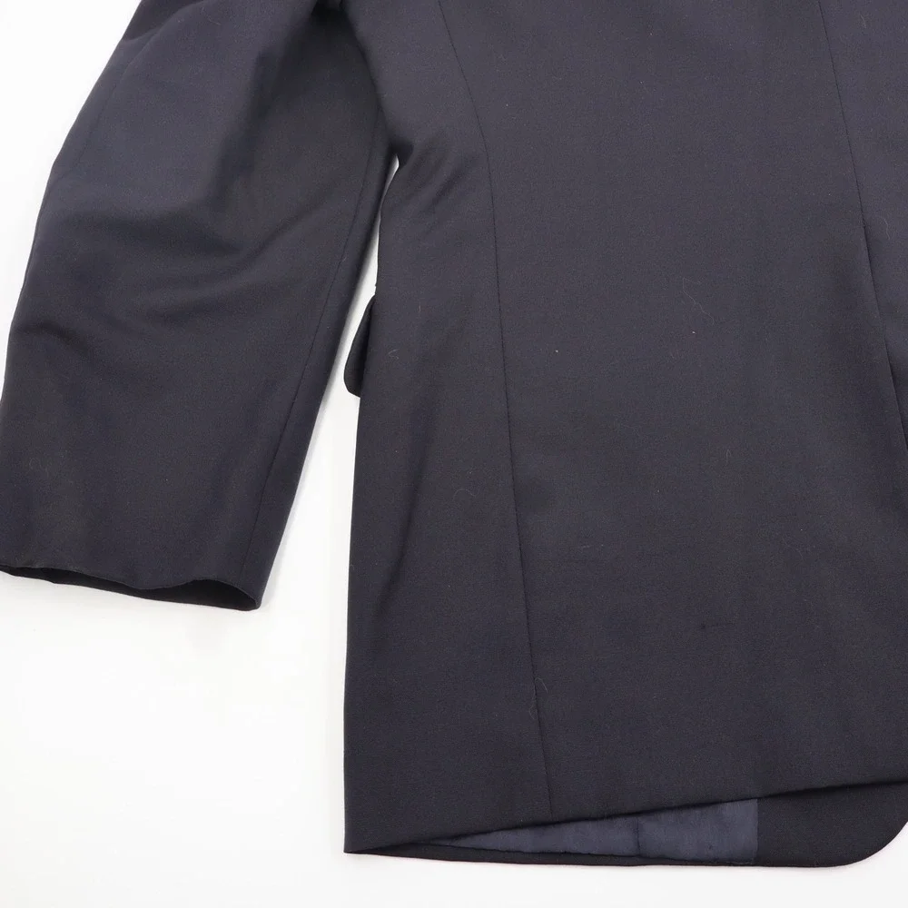 H. Freeman & Son‎ Navy Blue Wool Blazer Nordstrom Gold Buttons Made in USA Mens